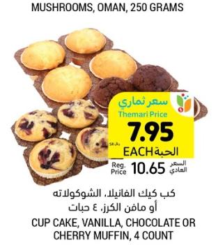 CUP CAKE, VANILLA, CHOCOLATE OR CHERRY MUFFIN, 4 COUNT