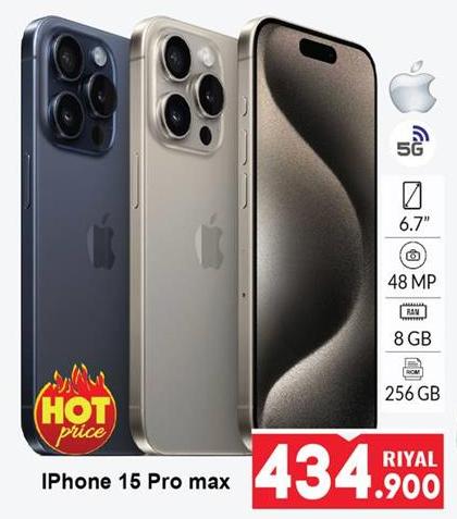 Apple IPhone 15 Pro max 256Gb