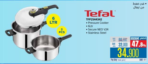 Tefal TFP2544342 Pressure Cooker Set