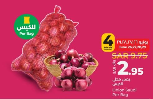 Onion Saudi Per Bag