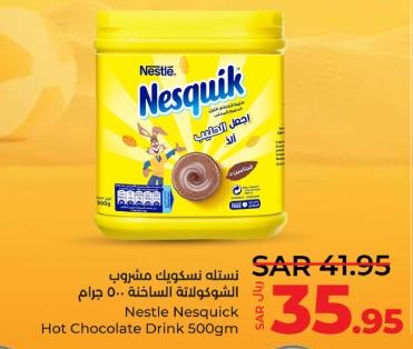 Nestle Nesquick Hot Chocolate Drink 500gm