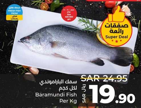 Baramundi Fish Per Kg
