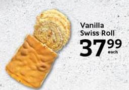Vanilla Swiss Roll 