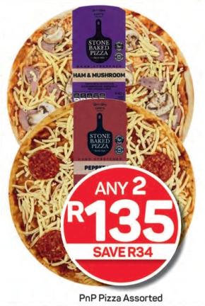 PnP Pizza Assorted Any 2