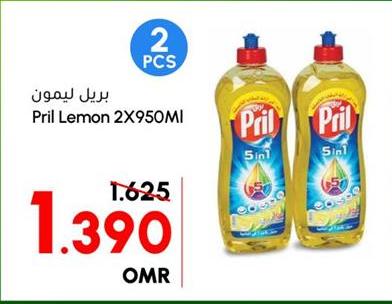 Pril Lemon 2X950ML