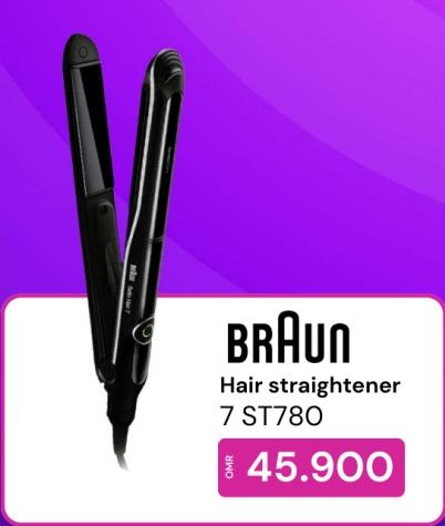 BRAUN Hair straightener 7 ST780