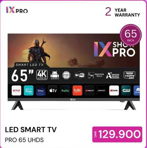 LED SMART TV PRO 65 UHDS
