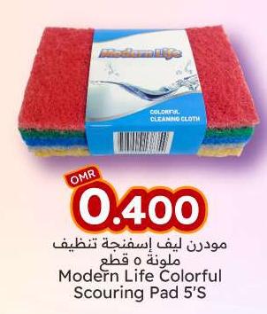 Modern Life Colorful Scouring Pad 5'S