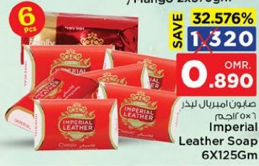 Imperial Leather Soap 6X125Gm