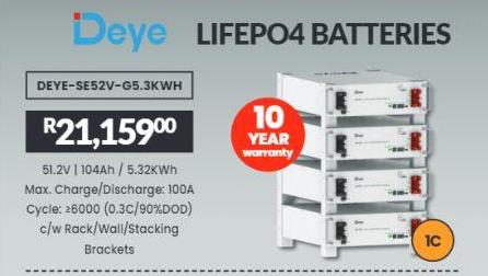 Deye Batteries