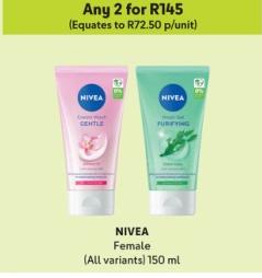 NIVEA Female (All variants) 150ml Any 2