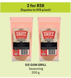 Crown National Six Gun Grill Seasoning 200g