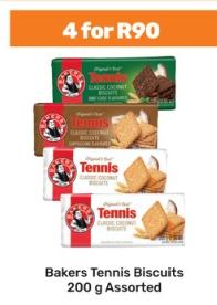 Bakers Tennis Biscuits 200g Assorted Any 2