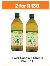 B-well Canola & Olive Oil Blend 1L