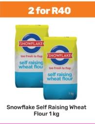 Snowflake Self Raising Wheat Flour 1 kg