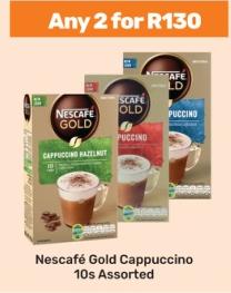 Nescafé Gold Cappuccino 10s Assorted Any 2