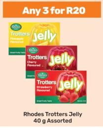 Rhodes Trotters Jelly 40 g Assorted Any 3