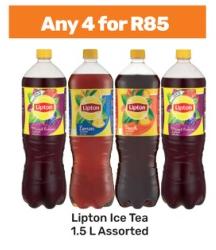 Lipton Ice Tea 1.5 L Assorted Any 4