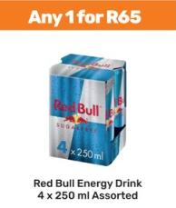 Red Bull Energy Drink 4 x 250 ml Assorted Any 1