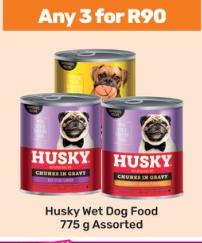 Husky Wet Dog Food 775g Assorted Any 3