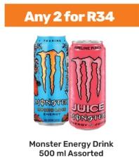 Monster Energy Drink 500 ml Assorted Any 2