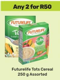 Futurelife Tots Cereal 250 g Assorted any 2