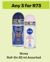 Nivea Roll-On 50 ml Assorted any 3 