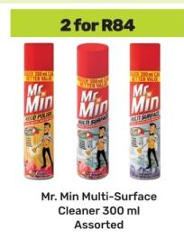 Mr. Min Multi-Surface Cleaner Assorted 300 ml 