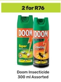 Doom Insecticide Assorted 300 ml 