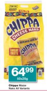 Chippa Maize Naks All Variants 50x20 gm 