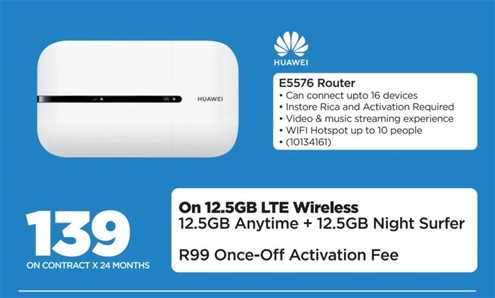 Huawei E5576 Router