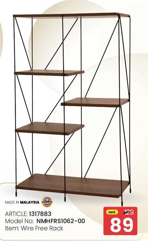 Wire Free Rack