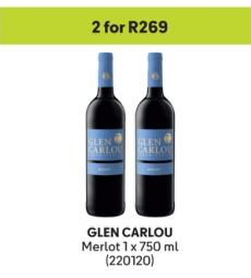 GLEN CARLOU Merlot 1 x 750 ml