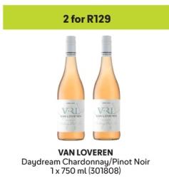 VAN LOVEREN Daydream Chardonnay/Pinot Noir 1 x 750 ml