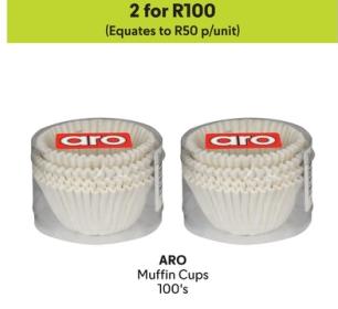 ARO Muffin Cups 100's