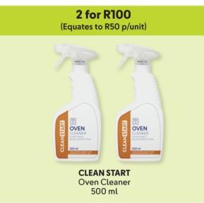 CLEAN START Oven Cleaner 500 ml