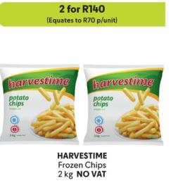 HARVESTIME Frozen Chips 2 kg