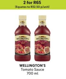 WELLINGTON'S Tomato Sauce 700 ml