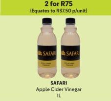 SAFARI Apple Cider Vinegar 1L