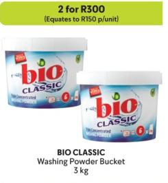 BIO CLASSIC Washing Powder Bucket 3 kg