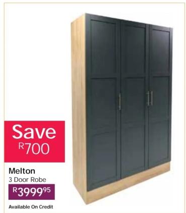 Melton 3 Door Robe