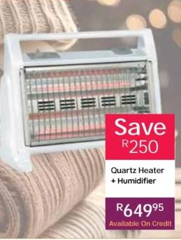 Quartz Heater + Humidifier