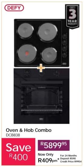 Oven & Hob Combo DCB838