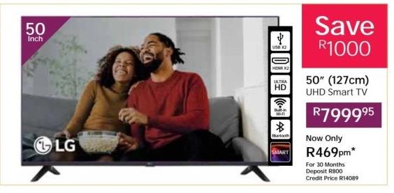 50" UHD Smart TV