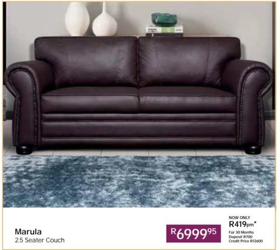 Marula 2.5 Seater Couch