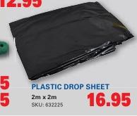 PLASTIC DROP SHEET