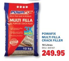 POWAFIX MULTI FILLA CRACK FILLER 10KG