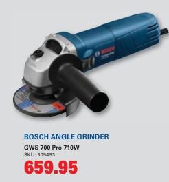 BOSCH ANGLE GRINDER GWS700 Pro 710W