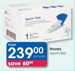 Novex Sperm Test