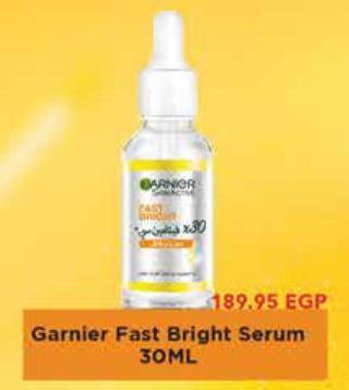 Garnier Fast Bright Serum 30ml